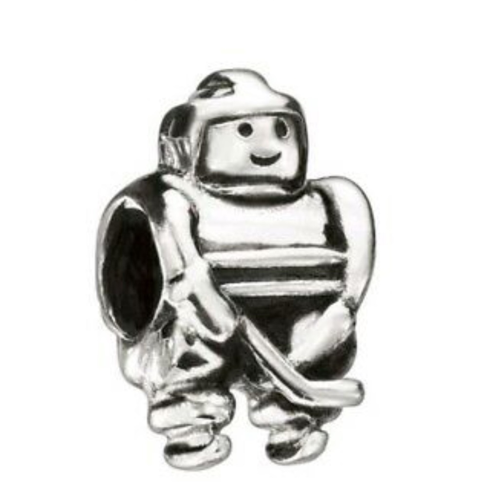 Chamilia hockey player charm